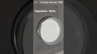 Vagitables Raitafood recipe cooking [upl. by Swan]