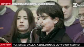 Il saluto di Marco Alemanno a Lucio Dalla suo compagno negli ultimi anni [upl. by Urien383]