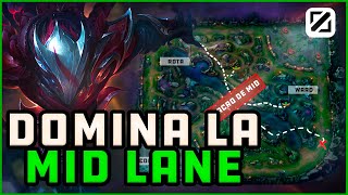 Guía MACROGAME en MID 🧠 Trucos CUANDO ROTAR CONTROL de OLEADAS BACK PERFECTO ILeague of legendsI [upl. by Anomas]