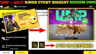 FREE FIRE REDEEM CODE TODAY 10 OCTOBER REDEEM CODE FREE FIRE  FF REDEEM CODE TODAY 10 OCTOBER [upl. by Bowyer]