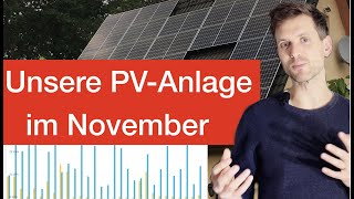 Lohnt sich unsere Photovoltaikanlage mit Speicher im November [upl. by Sined]