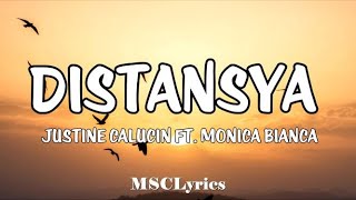 Distansya  Justine Calucin ft Monica Bianca Tiktok SongLyrics🎵 [upl. by Monahan]