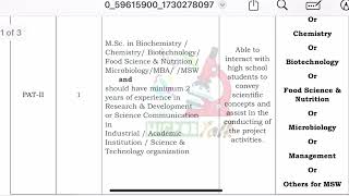 CSIR CFTRI Project associate  apply online [upl. by Gowrie]