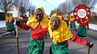 Fasnet Umzug in Altshausen Teil1 VFON Ringtreffen [upl. by Eirret727]