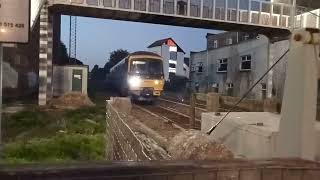 train arriving at Paignton railway station this evening30824 [upl. by Lesoj]