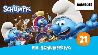 Die Schlümpfe  Folge 21 Die fliegenden Schlümpfe  Hörprobe zum Hörspiel [upl. by Adnaluy]