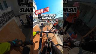 Seru  Urban Downhill Race 🇮🇩 SemarangIndonesia 2024 semarang sepeda mtb downhill [upl. by Cal]