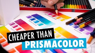 The BEST Prismacolor ALTERNATIVES I put 7 affordable colored pencil sets to the test [upl. by Ng]