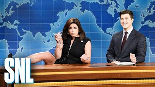 Weekend Update Jeanine Pirro on Her Fox News Suspension  SNL [upl. by Ataeb922]