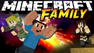 Minecraft Family 4 CREEPERS EVERYWHERE [upl. by Arman]