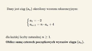 Zadanie  ciąg rekurencyjny [upl. by Durward]