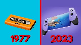 Evolution Of Nintendo Consoles 19772023 [upl. by Eihcra247]