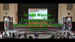 Daniel Warren Elementary School 1st Grade Earth Day Concert  41924 [upl. by Ocir]