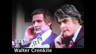 “SNL”DAN AYKROYD as President CARTER BILL MURRAY Doing WALTER CRONKITE [upl. by Ednil]