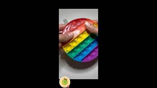 ODDLY SATISFYING ASMR VIDEOPOPIT TOY WITH ICE asmrsound oddlysatisfyingvideo oddlysatisfying [upl. by Tita]