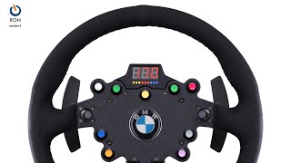 Fanatec ClubSport Wheel BMW GT2 V2 im Test deutsch  english CC [upl. by Woolley]