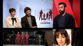 Netflix  La Casa de Papel Röportajı  Álvaro Morte amp Úrsula Corberó [upl. by Mccallum]