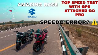 pulsar f250 vs pulsar n250 top speed test with gps speedo error [upl. by Macfarlane]