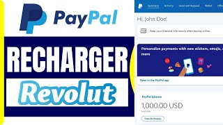 Comment Mettre De Largent Sur Paypal Avec Revolut  En 2025 [upl. by Andert]