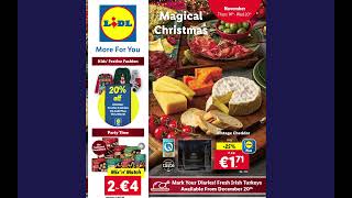 Lidl leaflet Ireland 14 11 2024  Magical Christmas Brochure [upl. by Chet]