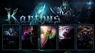 League of Legends Karthus 2014 Visual Update NewOld Model Comparison [upl. by Pool]