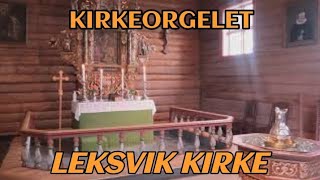 Knut Ola Vang på kirkeorgel i Leksvik kirke [upl. by Ribak832]