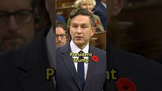 Pierre Poilievre says Justin Trudeau’s CARBON TAX is HELPING Donald Trump  November 6 2024 [upl. by Notled]