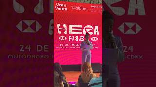 Ximena Sariñana presentando HERA HSBC 2024 Conferencia de Prensa [upl. by Karl]