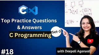 Master C ProgrammingTop Practice Questions amp Solutions  Practice Set3  C Programming Tutorial18 [upl. by Alexia]