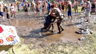 Ozora Festival 2011 Mud battle [upl. by Elliot]