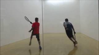 2016 Racquetball Senior World Championships  Mens 35  Pasos MEX vs Zesati MEX [upl. by Dougy]