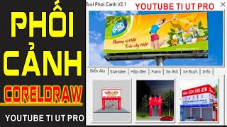 CORELDRAW PHỐI CẢNH THƯ VIỆN ĐỒ HOẠ 3D FONT ĐO KÍCH THƯỚC MARKET macro plugin corel [upl. by Anabelle]