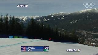 Vonn  Alpine Skiing  Womens Downhill  Vancouver 2010 Winter Olympic Games [upl. by Ploch]