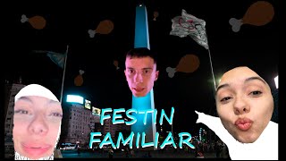 FESTIN FAMILIAR EN EL OBLISCO [upl. by Aivil620]