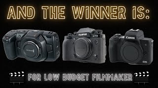 Which camera for ultra micro budget cinematography  BMPCC4k vs Fuji XT3 vs Canon M50 [upl. by Lashondra]