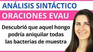 ANÁLISIS de ORACIONES de EVAU 🎯 [upl. by Silevi]