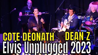 Dean Z amp Cote Deonath  Elvis Week 2023  Elvis Unplugged  Concert [upl. by Vallo]