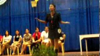 Pias Oratorical speech  Let the Truth Set You Free [upl. by Avrom]