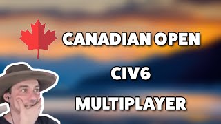 Civ6  CANADIAN OPEN INVITATIONAL [upl. by Derf]