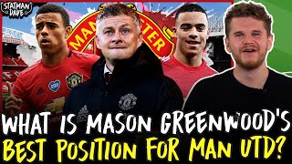 Mason Greenwood Striker or Inside Forward for Manchester United [upl. by Zennie]