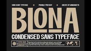 Blona Font Download [upl. by Zacek251]