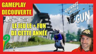 SQUIRREL WITH A GUN PS5  GAMEPLAY DECOUVERTE [upl. by Irmina444]