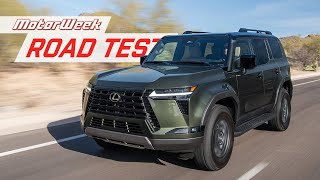 The 2024 Lexus GX550 is A Land Cruiser With A Lexus Badge  MotorWeek Road Test [upl. by Spearing901]