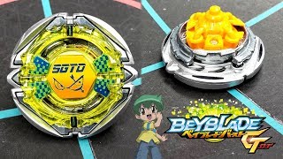 NEW FLAME SAGITTARIO 8 CLAW METAL FIGHT BEYBLADE REMAKE BEYBLADE BURST GT  RISE  COMBOS [upl. by Aynos]