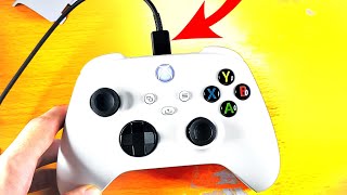 How To Charge Xbox Series S Controller  Full Tutorial [upl. by Nathanial864]