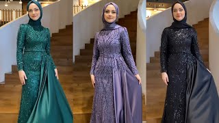 2023 Harika Tesettür Abiye Modelleri Düğün Abiye Elbise  amazing Womens Dresses For Wedding [upl. by Ardnasirk]