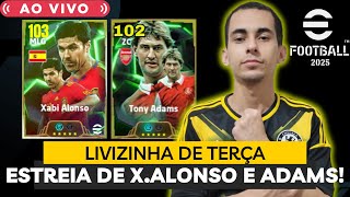 🔥eFOOTBALL 2025  Estreia De Adams  Xabo Alonso Vem Junto Ao VIVO  DREAM TEAM [upl. by Aihtyc]