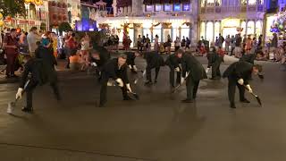 Haunted Mansion gravediggers in BooToYou parade at MNSSHP 2019 [upl. by Stacia809]