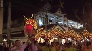 Chinese New Year  Dragon Dance  Chiang Mai Thailand  春节  农历新年 [upl. by Ainehta]