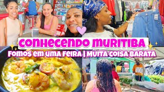 SEGUNDO DIA DE VIAGEM ❤️ FOMOS A FEIRA DE MURITIBA ❤️ MUITA COISA BARATA 😯 ALINE BAIANA [upl. by Arin]